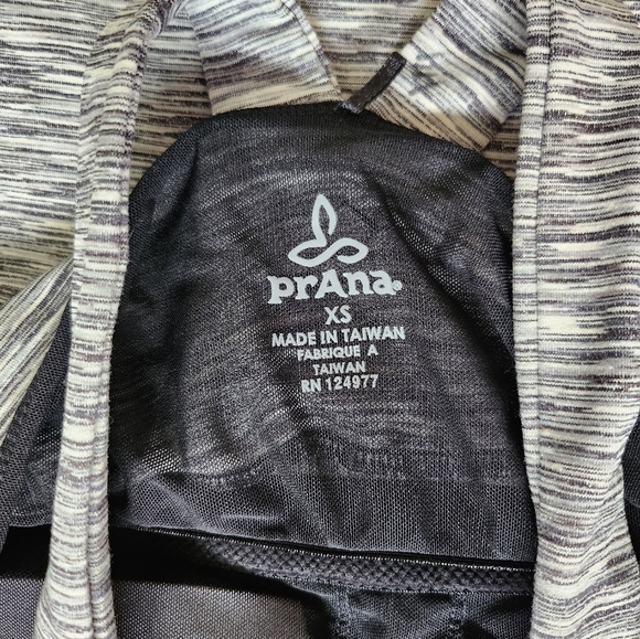 PRANA Sweetheart Neck Empire Waist Gray Casual Sundress Women's Size XSmall - Picture 7 of 8